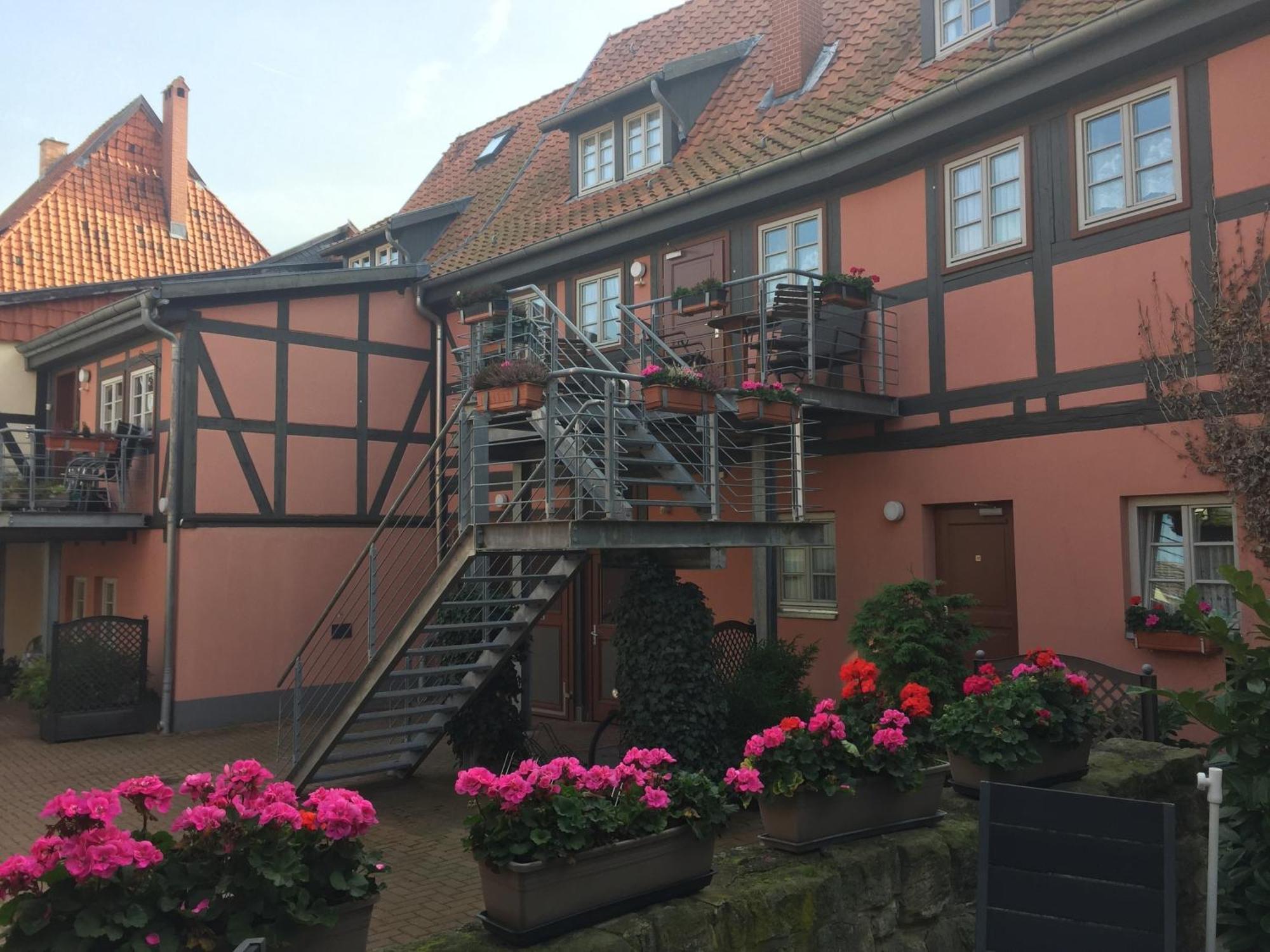 Apartment Mit Balkon No4 Quedlinburg Dış mekan fotoğraf
